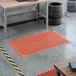 Lavex 3' x 5' Heavy-Duty Red Rubber Grease-Resistant Anti-Fatigue Diamond Floor Mat with Beveled Edge - 1/2 Lavex 3' x 5' Heavy-Duty Red Rubber Grease-Resistant Anti-Fatigue Diamond Floor Mat with Beveled Edge - 1/2