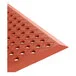 Lavex 3' x 5' Heavy-Duty Red Rubber Grease-Resistant Anti-Fatigue Diamond Floor Mat with Beveled Edge - 1/2 Lavex 3' x 5' Heavy-Duty Red Rubber Grease-Resistant Anti-Fatigue Diamond Floor Mat with Beveled Edge - 1/2