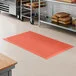 Lavex 3' x 5' Heavy-Duty Red Rubber Grease-Resistant Anti-Fatigue Diamond Floor Mat with Beveled Edge - 1/2 Lavex 3' x 5' Heavy-Duty Red Rubber Grease-Resistant Anti-Fatigue Diamond Floor Mat with Beveled Edge - 1/2