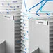 ServSense Magnetic Stainless Steel General Cup / Lid Size Labels for Self Service Station Organizers - 4/Pack ServSense Magnetic Stainless Steel General Cup / Lid Size Labels for Self Service Station Organizers - 4/Pack
