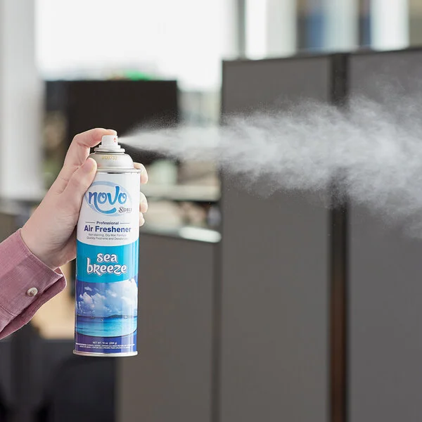 Noble 10 oz. Sea Breeze Ready-to-Use Aerosol Air Freshener / Deodorizer Spray Noble 10 oz. Sea Breeze Ready-to-Use Aerosol Air Freshener / Deodorizer Spray