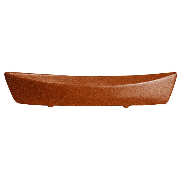 G.E.T. Enterprises BT031-MOD-T Bugambilia 6.9 Qt. Smooth MOD Finish Terracotta Resin-Coated Aluminum Deep Boat