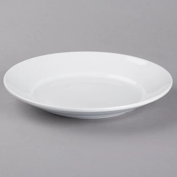 Tuxton BPD-1163 1.6 Qt. Porcelain White China Pasta / Salad Bowl - 12/Case Tuxton BPD-1163 1.6 Qt. Porcelain White China Pasta / Salad Bowl - 12/Case