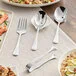 Acopa Swirl 4-Piece 18/8 Stainless Steel Extra Heavy Weight Serving Utensils Set Acopa Swirl 4-Piece 18/8 Stainless Steel Extra Heavy Weight Serving Utensils Set