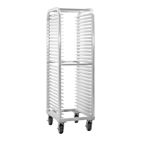 New Age Lifetime Series 30 Pan End Load Aluminum Bun / Sheet Pan Rack 4330