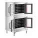 Vulcan VC44ED-208/3 Double Deck Full Size Electric Convection Oven - 208V, Field Convertible, 25 kW Vulcan VC44ED-208/3 Double Deck Full Size Electric Convection Oven - 208V, Field Convertible, 25 kW