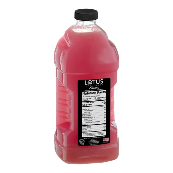 Lotus Plant Energy Skinny Pink Lemonade 5:1 Energy Concentrate 64 fl. oz. - 6/Case Lotus Plant Energy Skinny Pink Lemonade 5:1 Energy Concentrate 64 fl. oz. - 6/Case