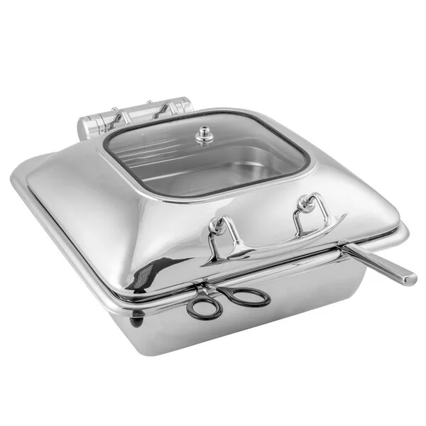 Walco Idol from Steelite International WLWI55BODY 6 Qt. Rectangle Stainless Steel Chafer Body Walco Idol from Steelite International WLWI55BODY 6 Qt. Rectangle Stainless Steel Chafer Body