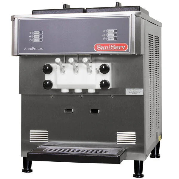 SaniServ 501 WATER Twist 22 Qt. Countertop Water Cooled Soft Serve Ice Cream Machine with 2 Hoppers - 208/230V SaniServ 501 WATER Twist 22 Qt. Countertop Water Cooled Soft Serve Ice Cream Machine with 2 Hoppers - 208/230V