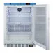 Summit Appliance ACR52G EQTemp ACR Series 3.88 Cu. Ft. White / Blue Built-In Undercounter Glass Door Reach-In Medical Refrigerator - 115V Summit Appliance ACR52G EQTemp ACR Series 3.88 Cu. Ft. White / Blue Built-In Undercounter Glass Door Reach-In Medical Refrigerator - 115V