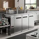 Avantco UDD-72-HC-S (2) Triple Tap Kegerator Beer Dispenser - Stainless Steel, (3) 1/2 Keg Capacity Avantco UDD-72-HC-S (2) Triple Tap Kegerator Beer Dispenser - Stainless Steel, (3) 1/2 Keg Capacity