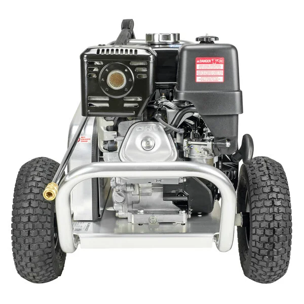 Simpson 60827 Aluminum Water Blaster 49-State Compliant Pressure Washer with Honda Engine and 50' Hose - 4,200 PSI; 4.0 GPM Simpson 60827 Aluminum Water Blaster 49-State Compliant Pressure Washer with Honda Engine and 50' Hose - 4,200 PSI; 4.0 GPM