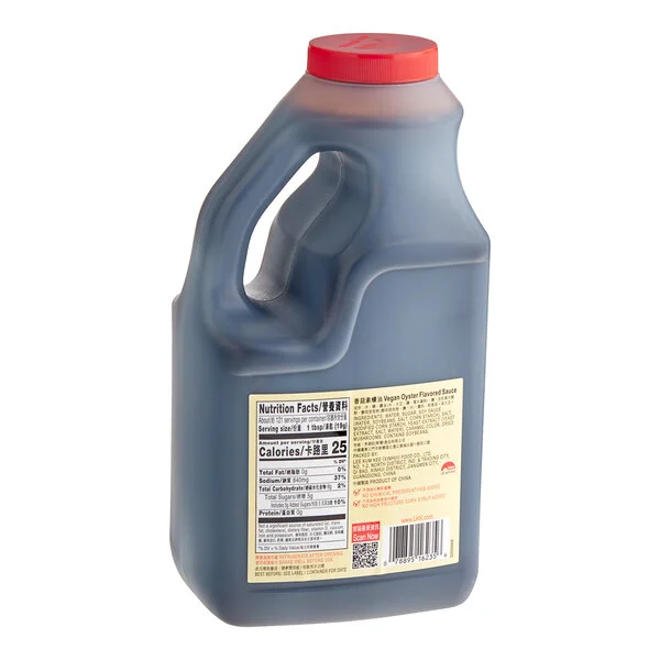 Lee Kum Kee Vegan Gluten-Free Oyster Flavored Sauce 5.06 lb. Lee Kum Kee Vegan Gluten-Free Oyster Flavored Sauce 5.06 lb.