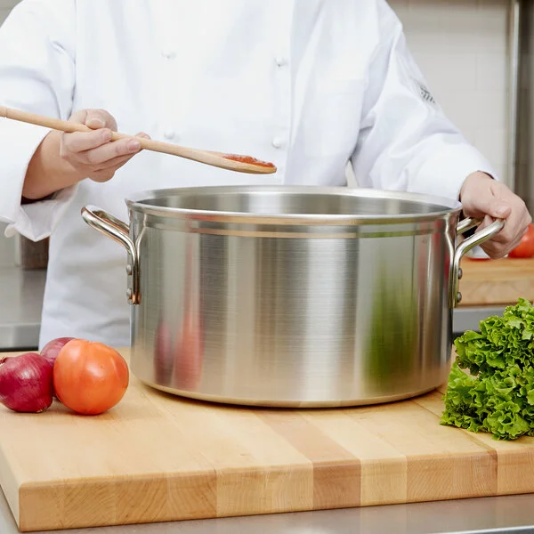 Vollrath 77523 Tribute 20 Qt. Stainless Steel Sauce / Stock Pot Vollrath 77523 Tribute 20 Qt. Stainless Steel Sauce / Stock Pot