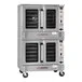 Southbend PCE22S/SD Platinum Series 5-Shelf Double Deck Full Size Standard Electric Convection Oven - 208V, 3 Phase, 11 kW Southbend PCE22S/SD Platinum Series 5-Shelf Double Deck Full Size Standard Electric Convection Oven - 208V, 3 Phase, 11 kW