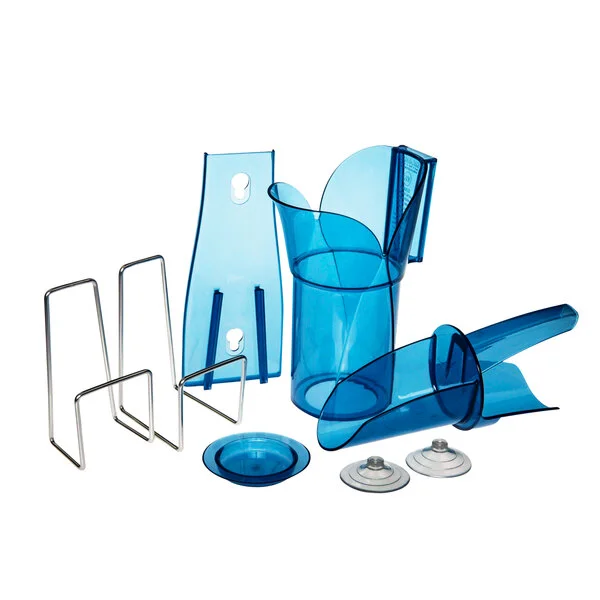 San Jamar SI7000 Saf-T-Ice Ice Scoop Holder with 12-16 oz. Ice Scoop San Jamar SI7000 Saf-T-Ice Ice Scoop Holder with 12-16 oz. Ice Scoop