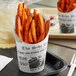 Choice Medium 12 oz. Paper Scoop Cup with Newsprint Design - 1,000/Case Choice Medium 12 oz. Paper Scoop Cup with Newsprint Design - 1,000/Case