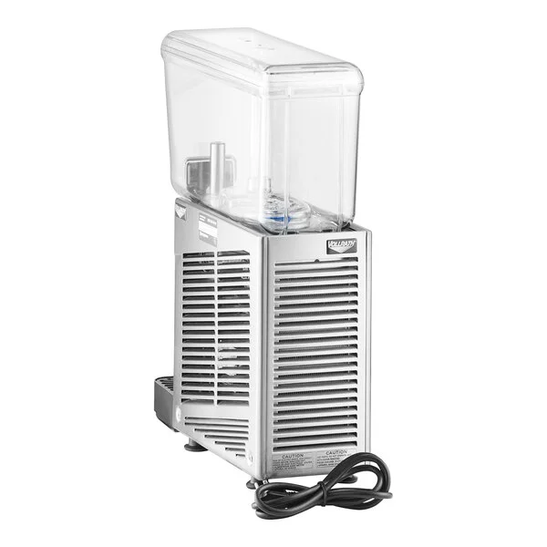 Vollrath VBBD1-37-F Single 3.17 Gallon Bowl Refrigerated Beverage Dispenser with Fountain Spray Circulation - 115V Vollrath VBBD1-37-F Single 3.17 Gallon Bowl Refrigerated Beverage Dispenser with Fountain Spray Circulation - 115V