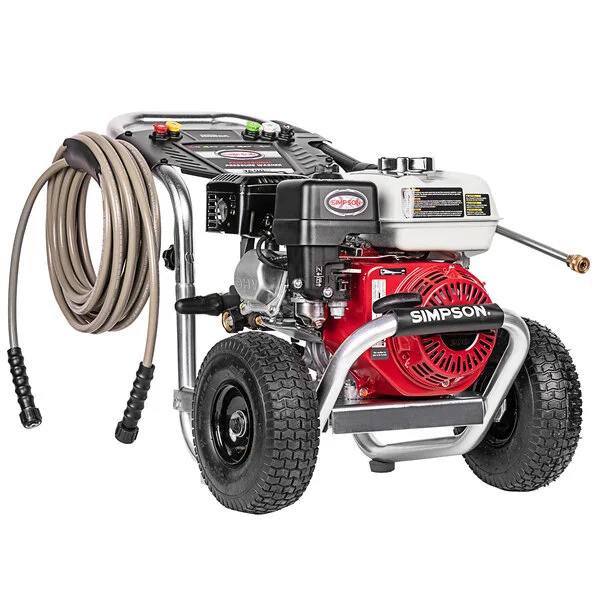 Simpson 60689 Aluminum Series Pressure Washer with Honda Engine and 35' Hose - 3,600 PSI; 2.5 GPM Simpson 60689 Aluminum Series Pressure Washer with Honda Engine and 35' Hose - 3,600 PSI; 2.5 GPM