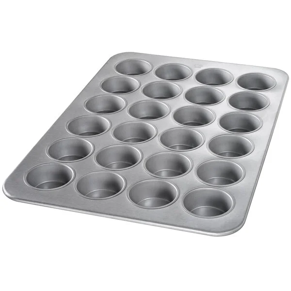 Chicago Metallic 45445 24 Cup 7 oz. Glazed Aluminized Steel Jumbo Muffin Pan - 17 7/8