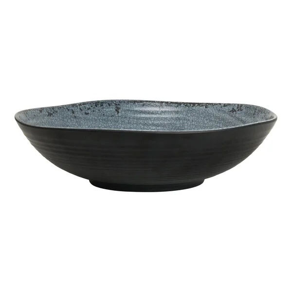 Creations Pompeii from Steelite International 1.5 Qt. Slate Melamine Round Bowl - 12/Case Creations Pompeii from Steelite International 1.5 Qt. Slate Melamine Round Bowl - 12/Case
