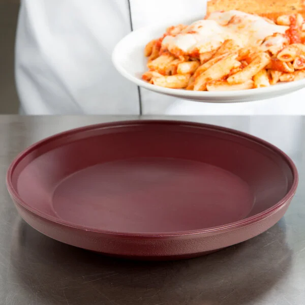 Dinex DX107761 Cranberry Insul-Base Insulated Meal Delivery Base - 12/Case Dinex DX107761 Cranberry Insul-Base Insulated Meal Delivery Base - 12/Case