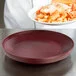 Dinex DX107761 Cranberry Insul-Base Insulated Meal Delivery Base - 12/Case Dinex DX107761 Cranberry Insul-Base Insulated Meal Delivery Base - 12/Case
