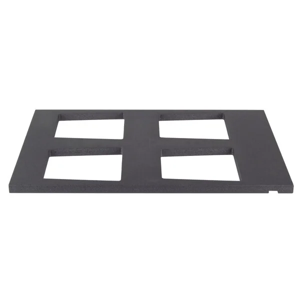 Vollrath V904937 Cubic 4 Bowl Black Wood Display Template Vollrath V904937 Cubic 4 Bowl Black Wood Display Template