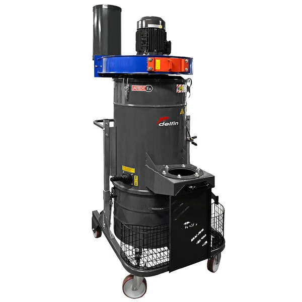 Delfin Industrial ZEFIRO EV AP 560 PN Z22 (V332) Certified Portable Dust Collector - 230/460V, 3 Phase