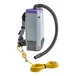 ProTeam 107744 Super Coach Pro 10 Qt. Backpack Vacuum with 101338 Two-Piece Wand and 107016 Xover Floor Tool - 120V ProTeam 107744 Super Coach Pro 10 Qt. Backpack Vacuum with 101338 Two-Piece Wand and 107016 Xover Floor Tool - 120V