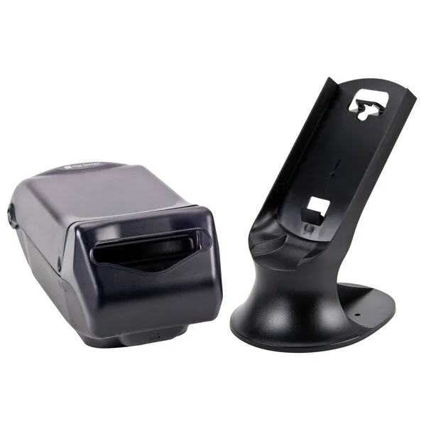 San Jamar H5005STBK Fullfold Venue Stand Mount Napkin Dispenser with Control Face - Black Pearl San Jamar H5005STBK Fullfold Venue Stand Mount Napkin Dispenser with Control Face - Black Pearl