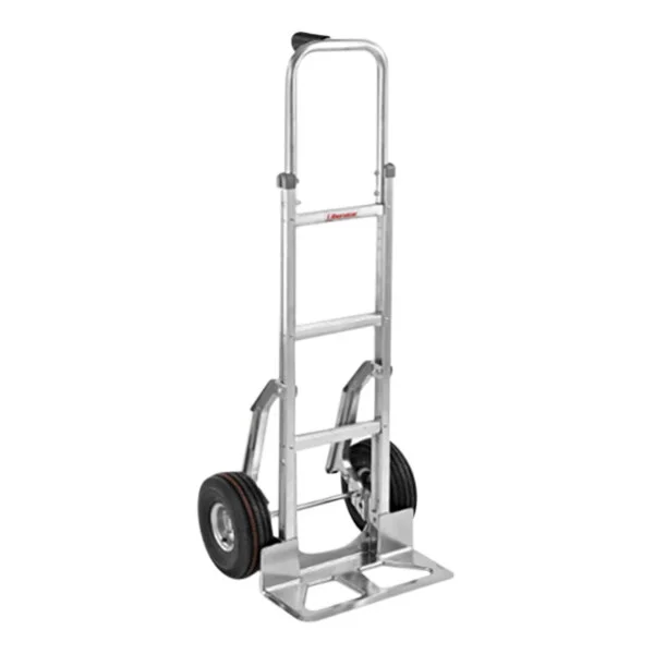 B&P Manufacturing Liberator 500 lb. Straight Back Hand Truck with Single-Pin Square-Loop Handle, 10