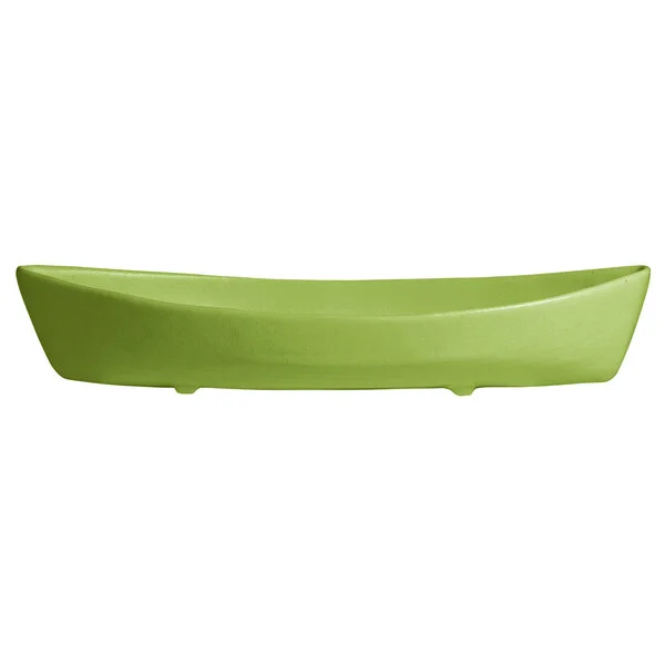 G.E.T. Enterprises BT031-MOD-LM Bugambilia 6.9 Qt. Smooth MOD Finish Lime Resin-Coated Aluminum Deep Boat