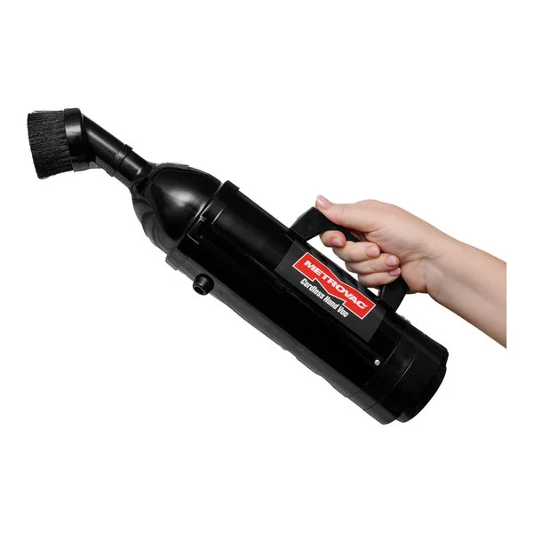 MetroVac CHV-B6 Black Steel 3-Speed Cordless Handheld Canister Vacuum Cleaner with 2 Batteries, Charger, and Deluxe Tool Kit - 250W MetroVac CHV-B6 Black Steel 3-Speed Cordless Handheld Canister Vacuum Cleaner with 2 Batteries, Charger, and Deluxe Tool Kit - 250W