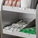 ServSense Magnetic Stainless Steel Condiment Labels for Self Service Station Organizers - Spanish - 17/Pack ServSense Magnetic Stainless Steel Condiment Labels for Self Service Station Organizers - Spanish - 17/Pack