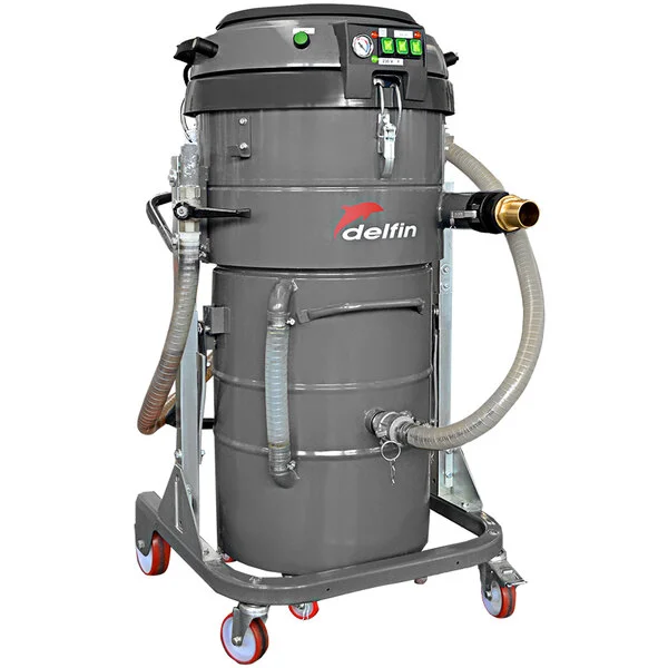 Delfin Industrial TECNOIL TC 100 MPI (V614) Industrial Vacuum for Oil & Chips - 230V, 1 Phase
