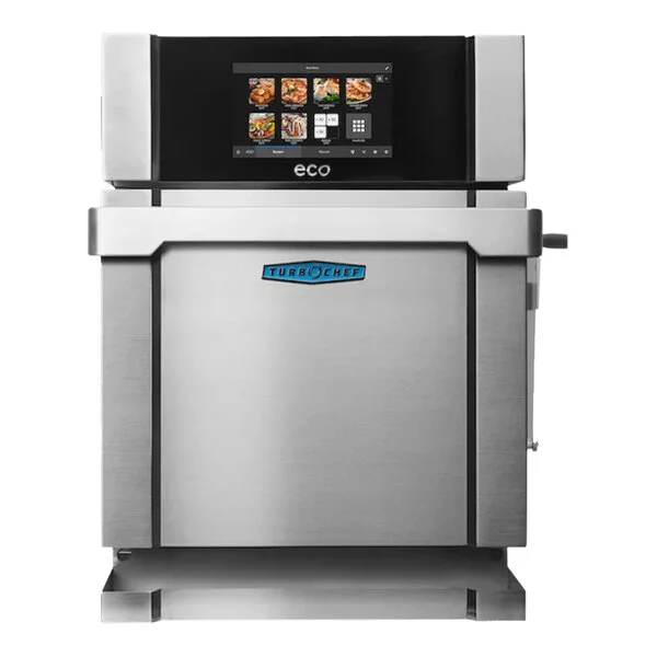 TurboChef Eco El Bandido Stainless Steel Electric Countertop Rapid Cook Ventless Panini Press Oven with Touchscreen Controls - 208 / 240V, 3600W TurboChef Eco El Bandido Stainless Steel Electric Countertop Rapid Cook Ventless Panini Press Oven with Touchscreen Controls - 208 / 240V, 3600W