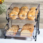 Cal-Mil 1812-13 Iron Three Tier Black Nine Jar Display - 13 Cal-Mil 1812-13 Iron Three Tier Black Nine Jar Display - 13