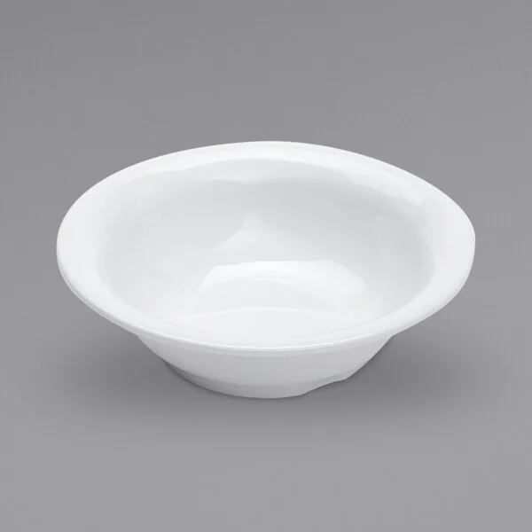 American Metalcraft DBN32WH Jane Collection 32 oz. White Round Narrow Rim Melamine Bowl American Metalcraft DBN32WH Jane Collection 32 oz. White Round Narrow Rim Melamine Bowl