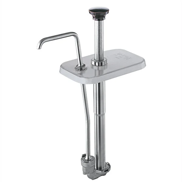 Server FP-V 82120 Stainless Steel 1.25 oz. Pump with Lid for 3.5 Qt. Fountain Jar Server FP-V 82120 Stainless Steel 1.25 oz. Pump with Lid for 3.5 Qt. Fountain Jar