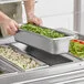 Vollrath 30542 Super Pan V® 1/2 Size Long 4 Vollrath 30542 Super Pan V® 1/2 Size Long 4