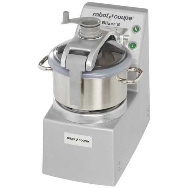 Robot Coupe BLIXER8 2-Speed 8.5 Qt. / 8 Liter Stainless Steel Batch Bowl Food Processor - 240V, 3 Phase, 3 hp