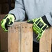 Cordova OGRE Lime Spandex Gloves with Corded Canvas Palm Coating and TPR Reinforcements - Extra Large Cordova OGRE Lime Spandex Gloves with Corded Canvas Palm Coating and TPR Reinforcements - Extra Large