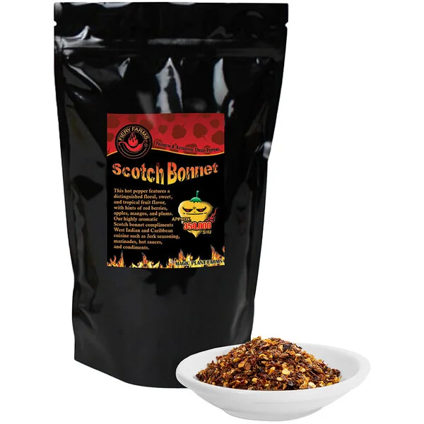 Fiery Farms Red Jamaican Scotch Bonnet Pepper Powder 2.2 lb. Fiery Farms Red Jamaican Scotch Bonnet Pepper Powder 2.2 lb.