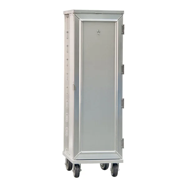 New Age Industrial Heavy-Duty Series 38-Pan Front-Load Full-Size Mobile Aluminum Enclosed Sheet Pan Rack 1292 New Age Industrial Heavy-Duty Series 38-Pan Front-Load Full-Size Mobile Aluminum Enclosed Sheet Pan Rack 1292