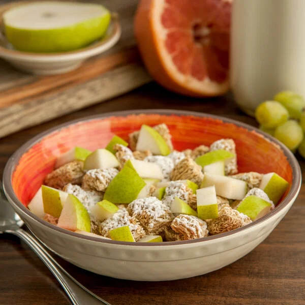 Carlisle 5401952 Mingle 1.11 Qt. Fireball Melamine Cereal Bowl - 12/Case