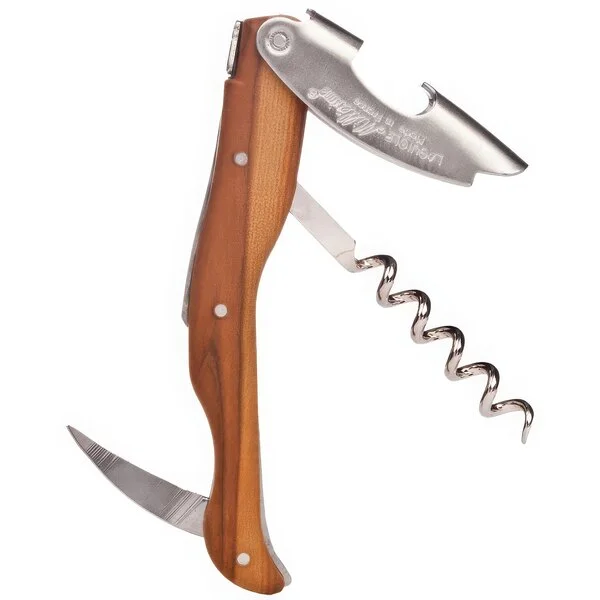 Laguiole Millesime from Steelite International Corkscrew with Wood Effect ABS Handle 3336 Laguiole Millesime from Steelite International Corkscrew with Wood Effect ABS Handle 3336
