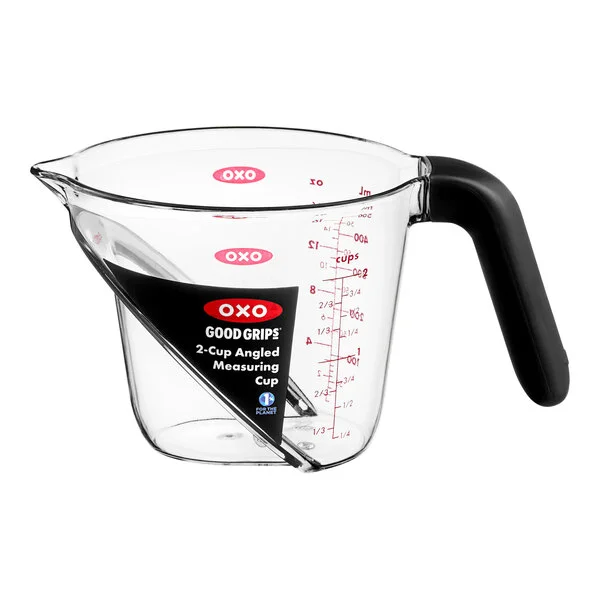 OXO 70981 Good Grips 1 Pint Clear Plastic Measuring Cup OXO 70981 Good Grips 1 Pint Clear Plastic Measuring Cup