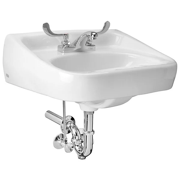 Zurn Elkay Z.L3.M Manual Faucet Lavatory System with Wall Hung Lavatory - 20