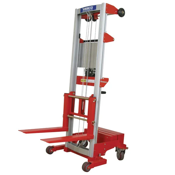 Wesco Industrial Products 400 lb. Counter-Balance Hand Winch Lift with 22 1/2 Wesco Industrial Products 400 lb. Counter-Balance Hand Winch Lift with 22 1/2